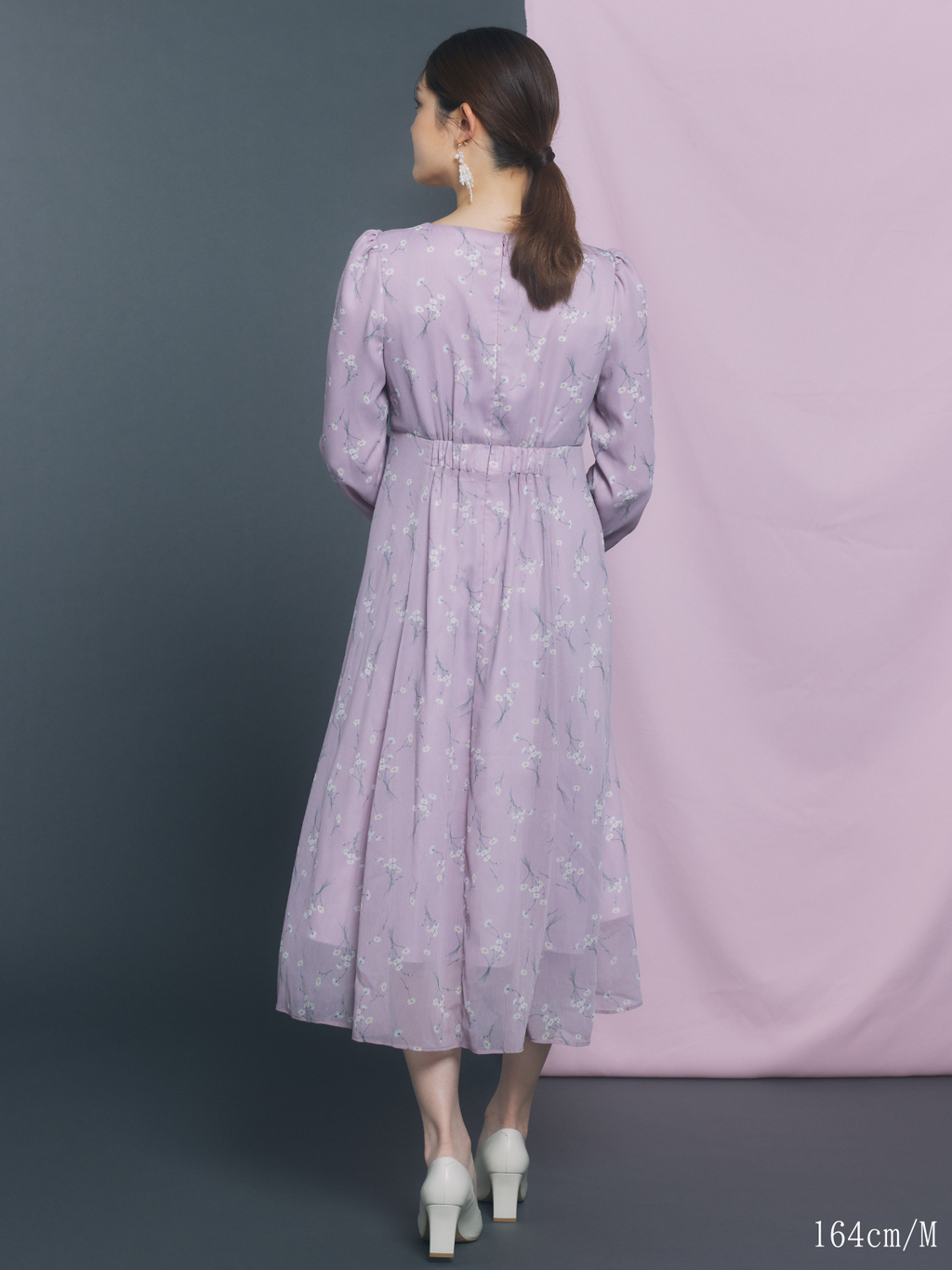 Daisy Sheer Chiffon Dress