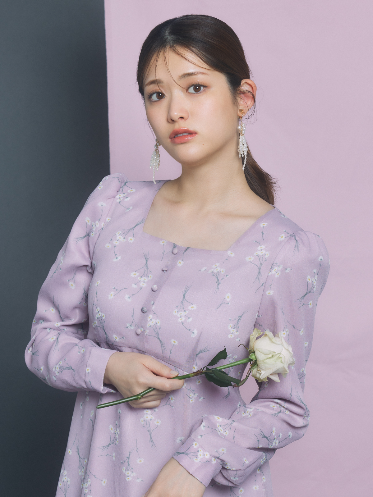 Daisy Sheer Chiffon Dress