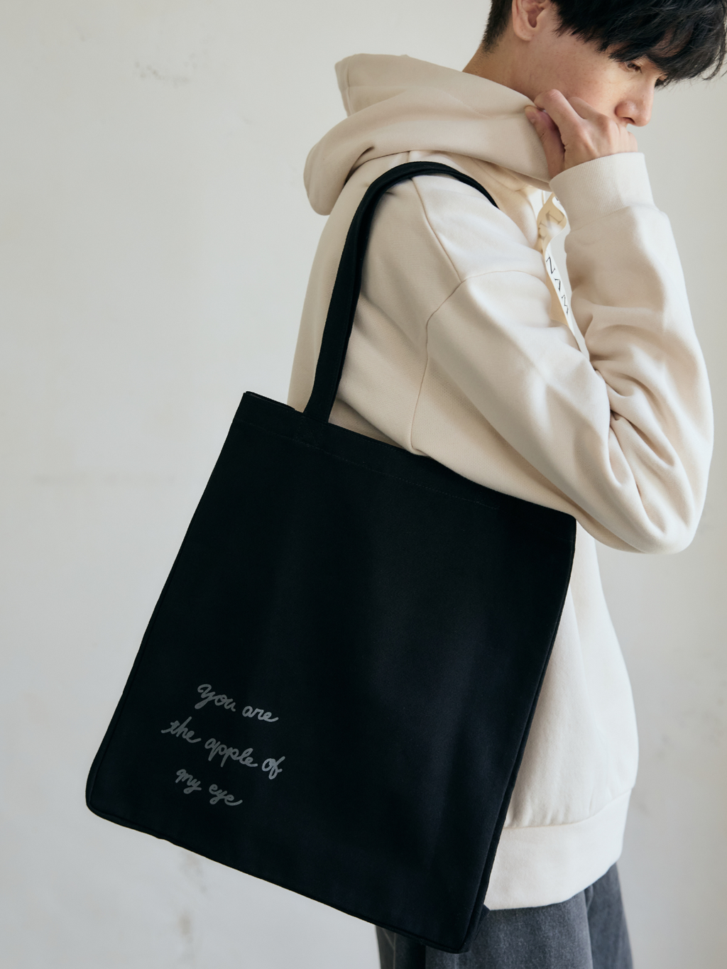 【直筆デザイン 】Apple Tote