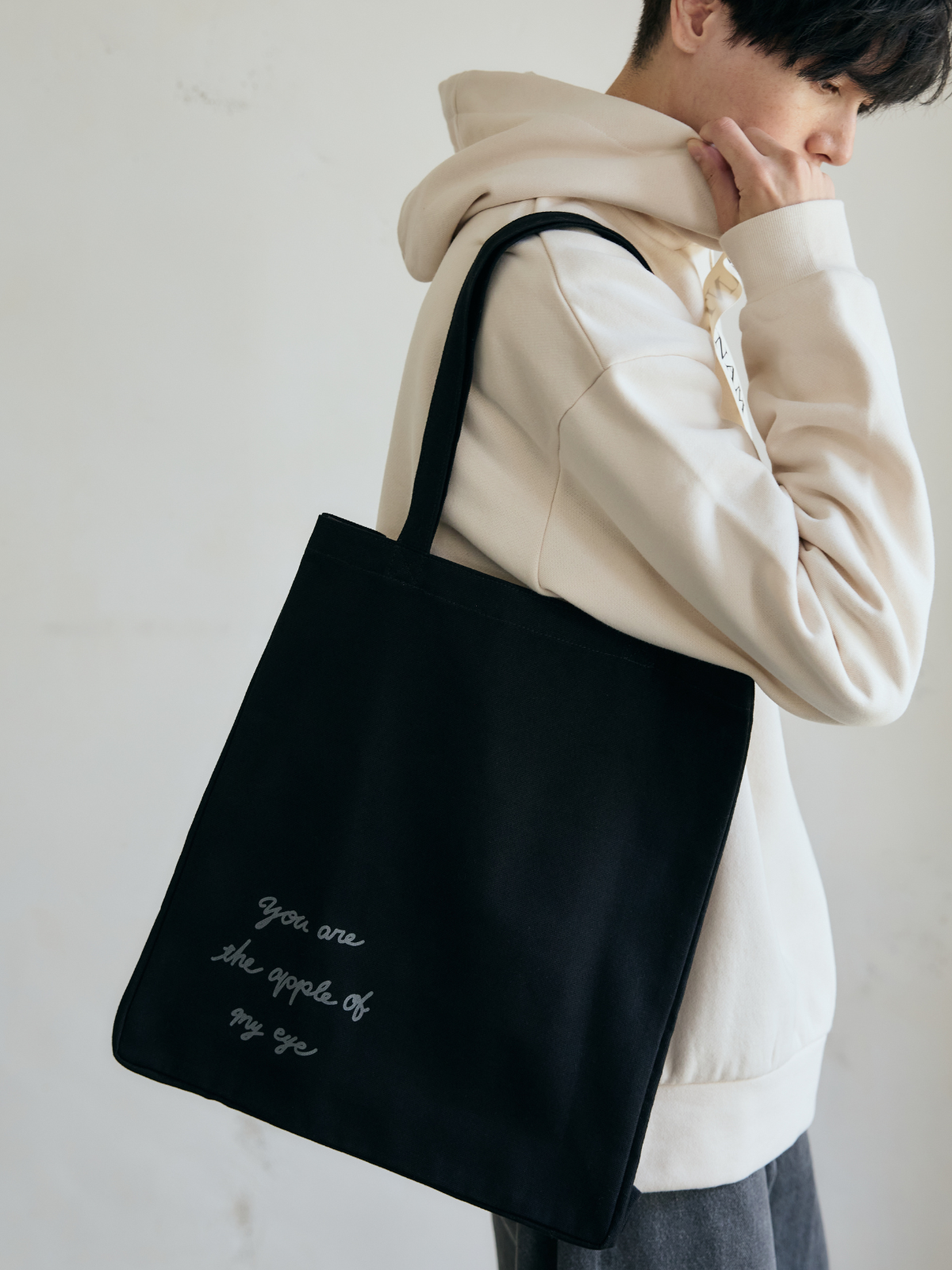 【直筆デザイン 】Apple Tote