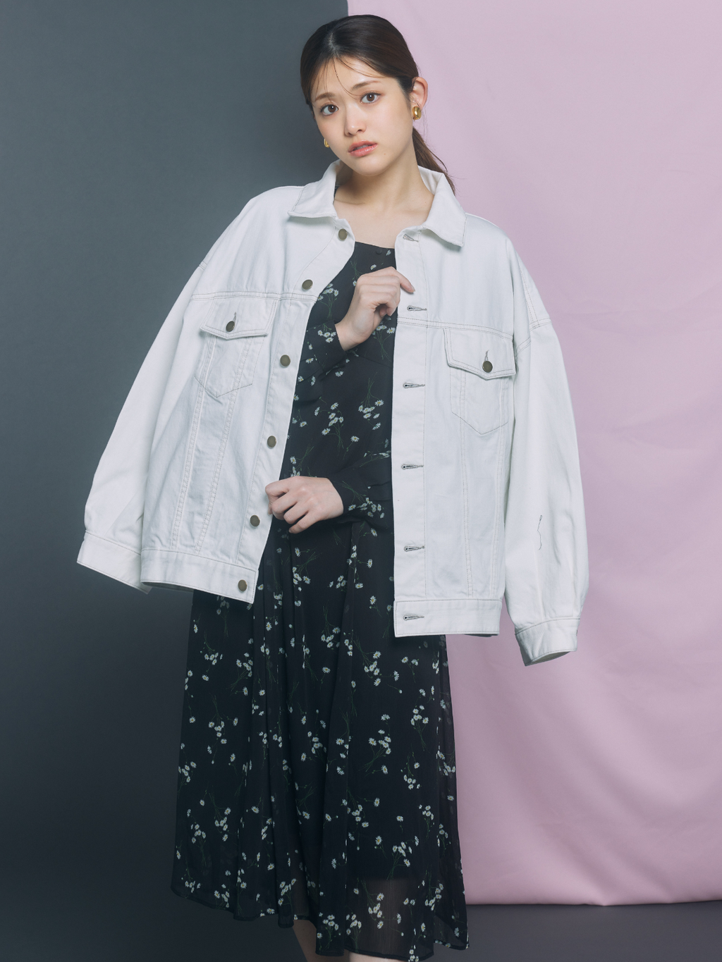 Daisy Sheer Chiffon Dress