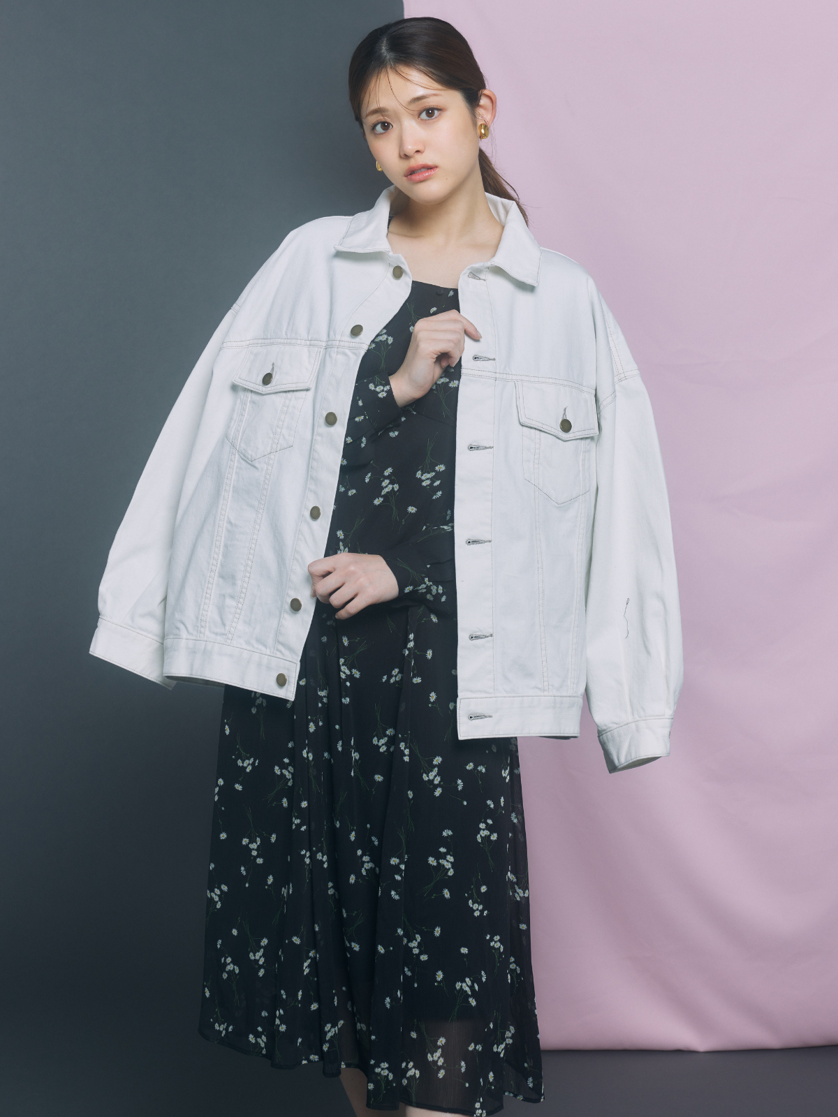 Daisy Sheer Chiffon Dress