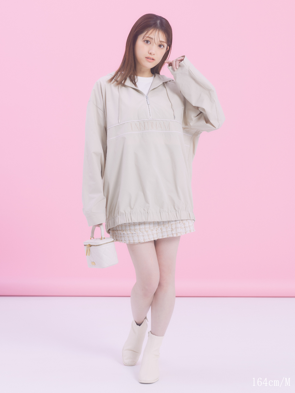 Check Tweed Skirt(short pants)