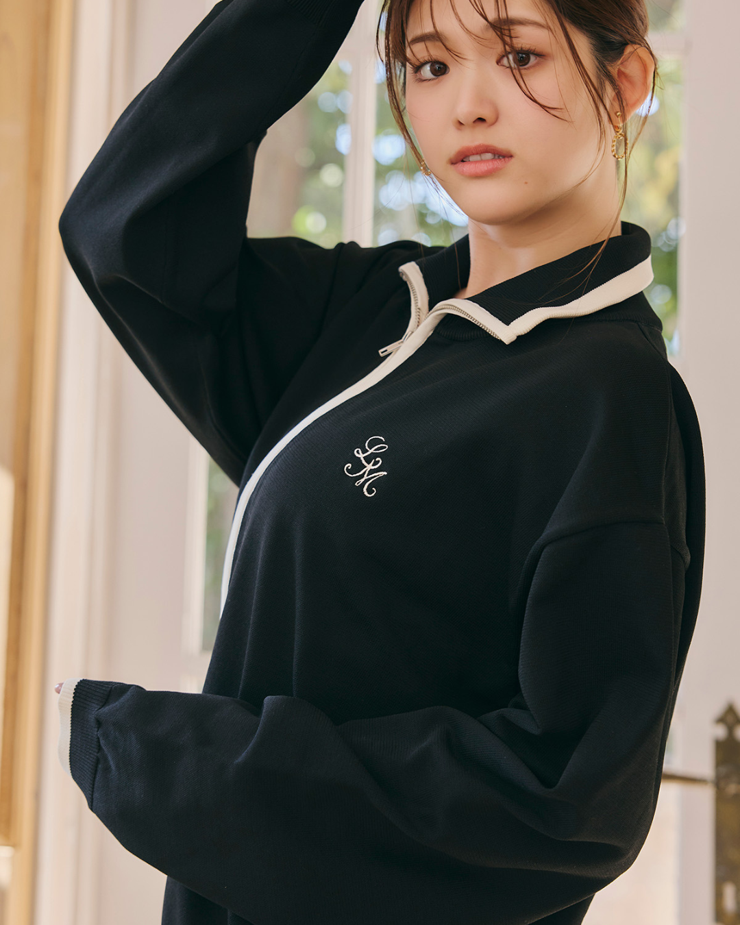 【Unisex】Bicolor Knit Cardigan
