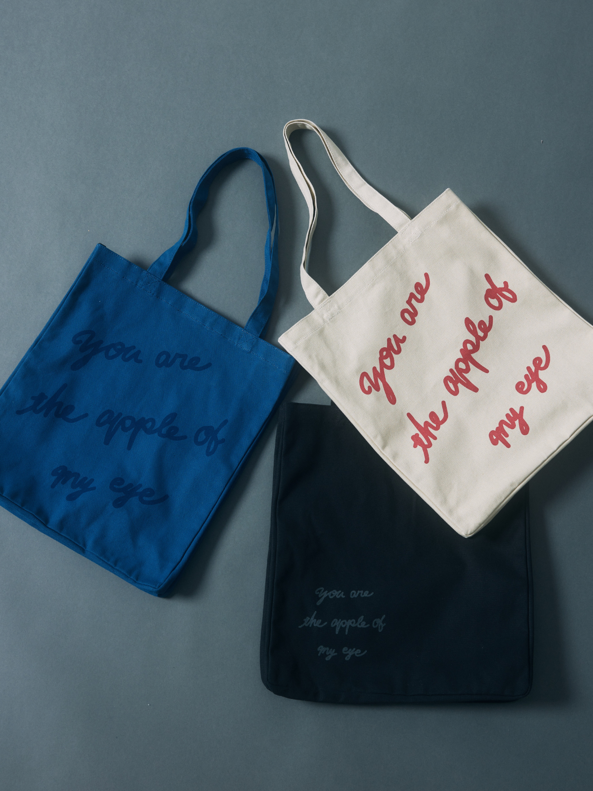 【直筆デザイン 】Apple Tote