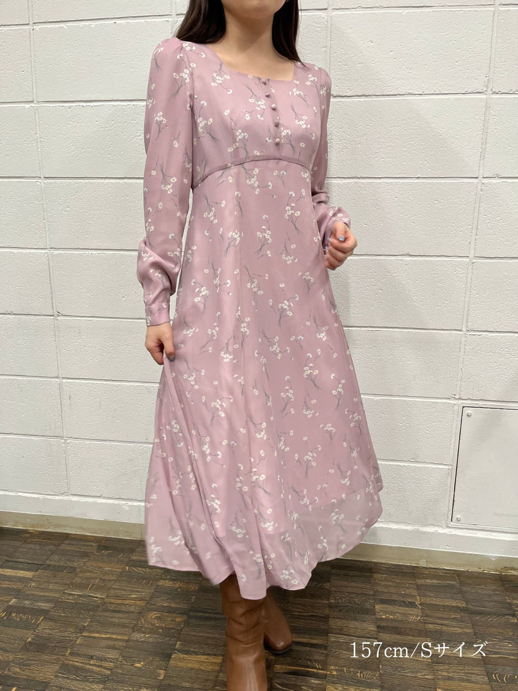 Daisy Sheer Chiffon Dress