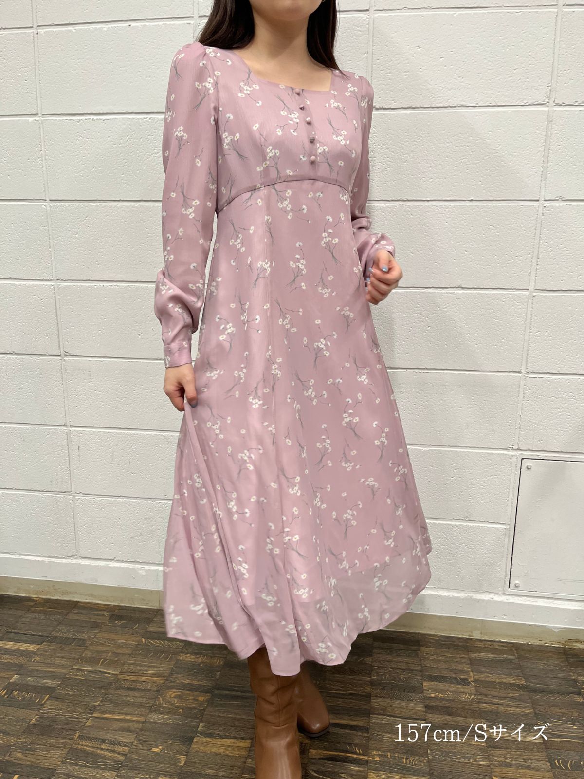 Daisy Sheer Chiffon Dress