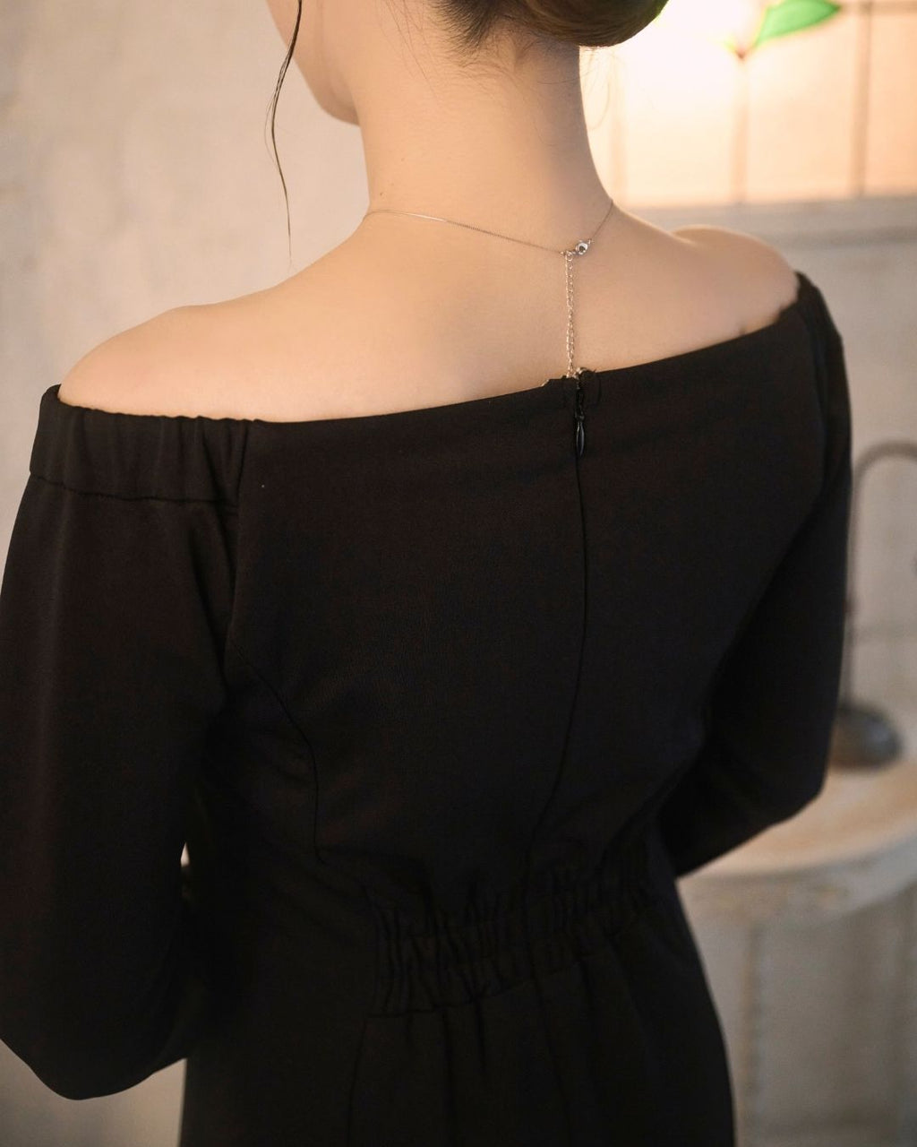 Far Docking Off Shoulder Dress