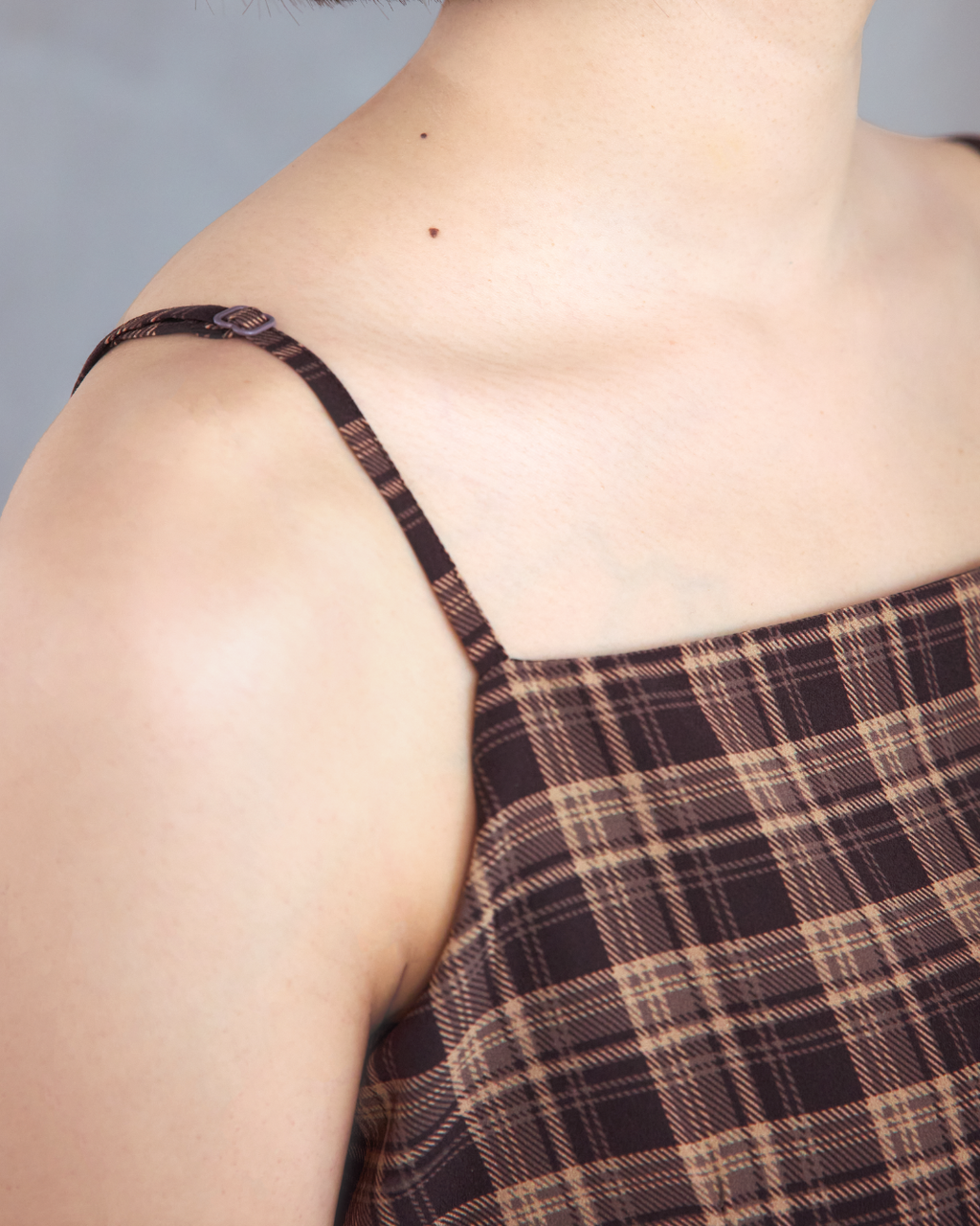 Frilled camisole dress