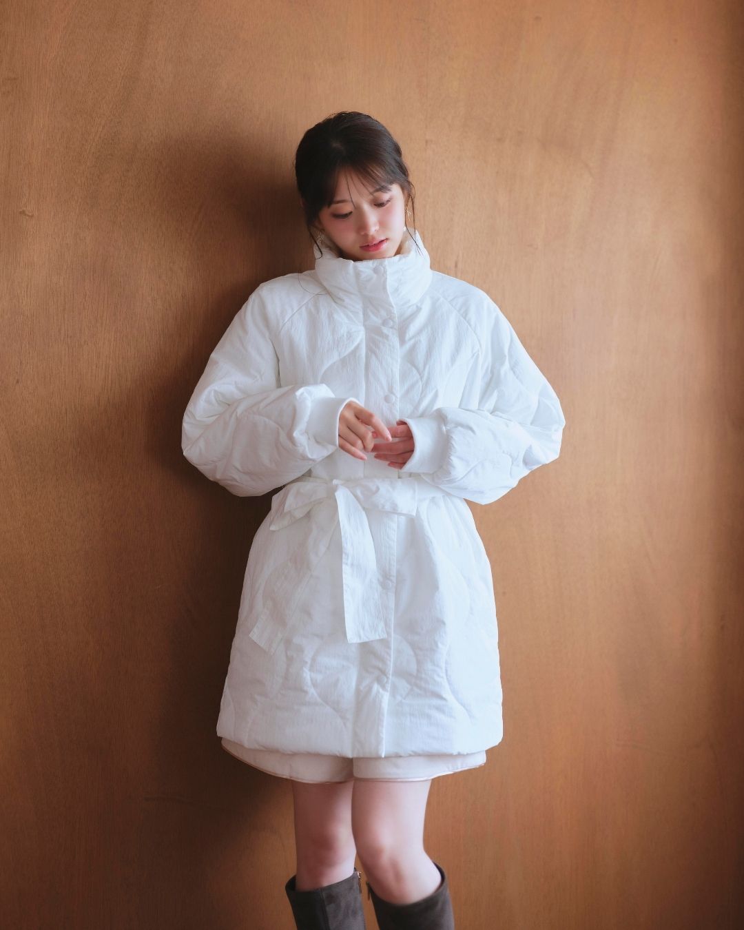 【Unisex】Quilted Coat
