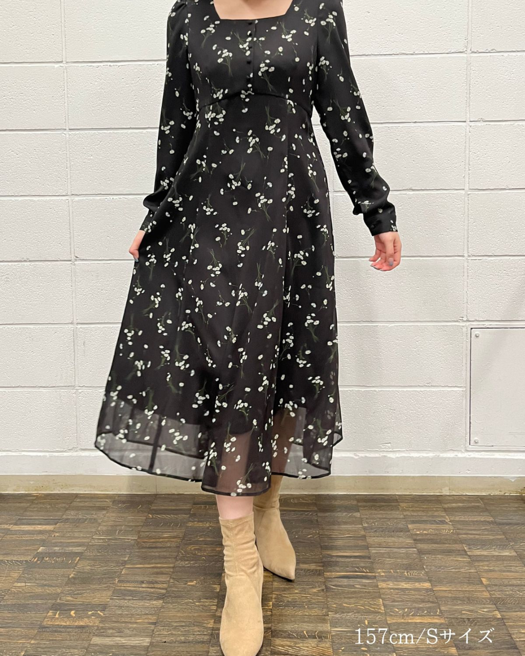 Daisy Sheer Chiffon Dress