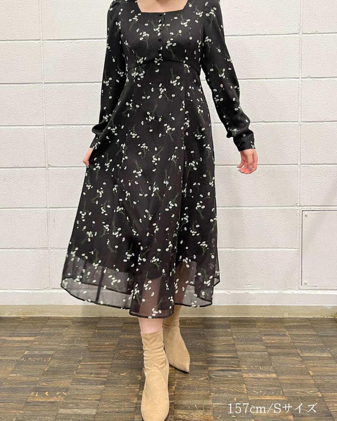 Daisy Sheer Chiffon Dress