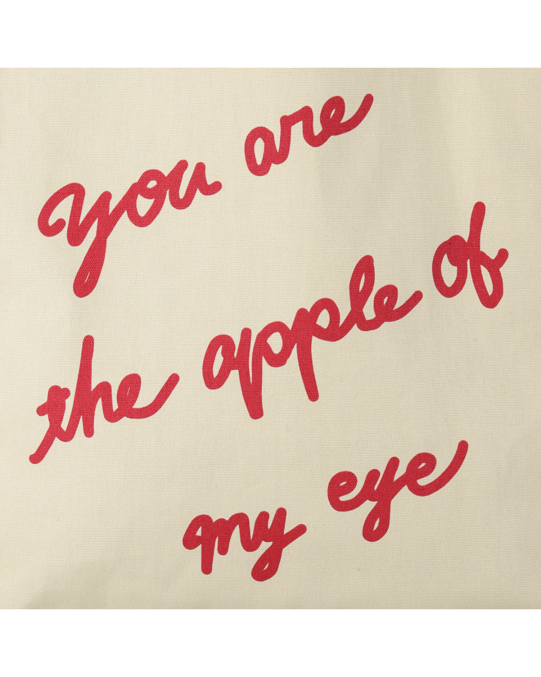 【直筆デザイン 】Apple Tote