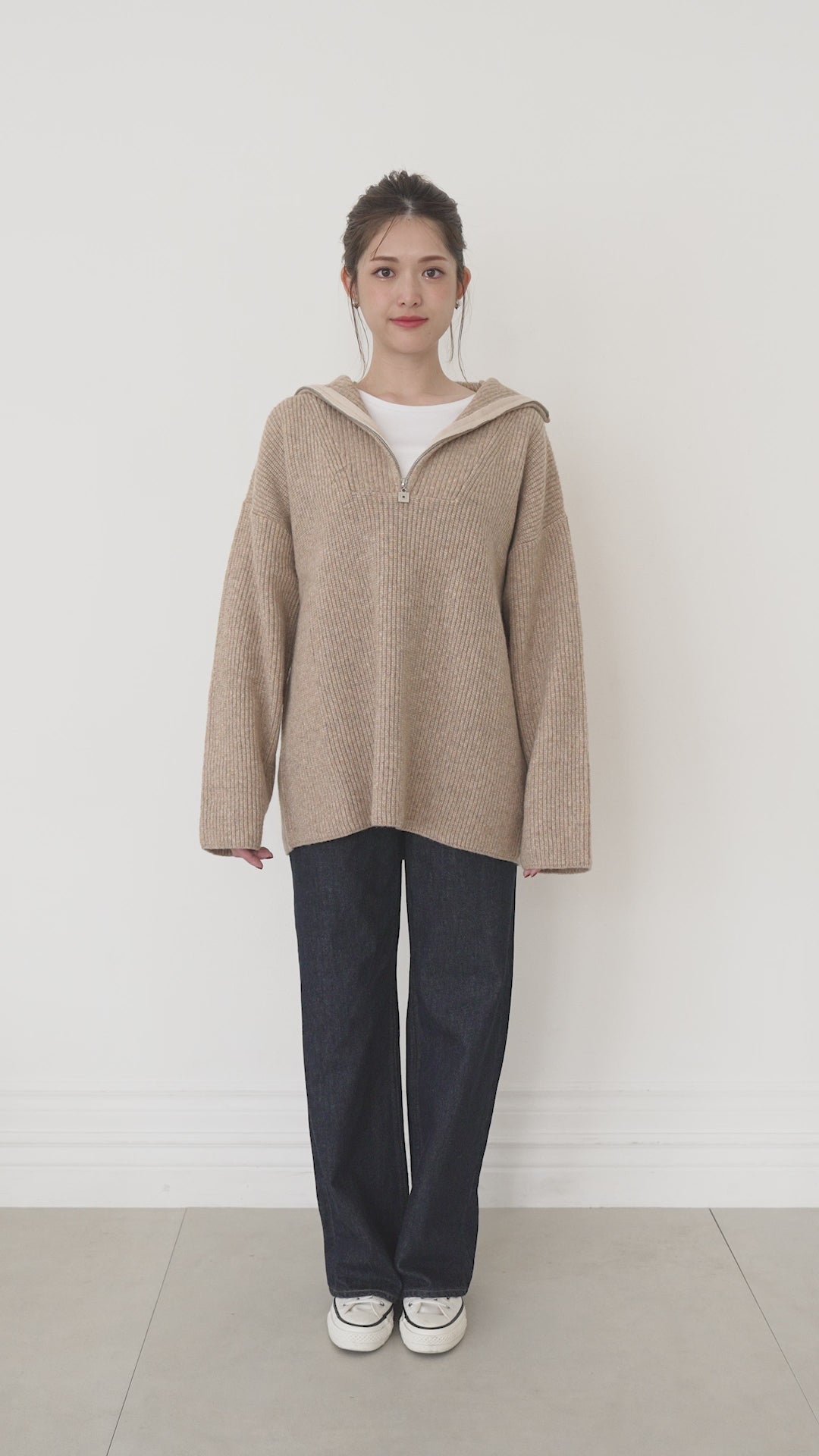 High Rise Straight Jeans