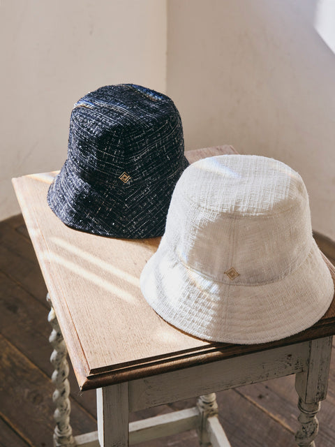 【POPUP】Tweed Bucket Hat