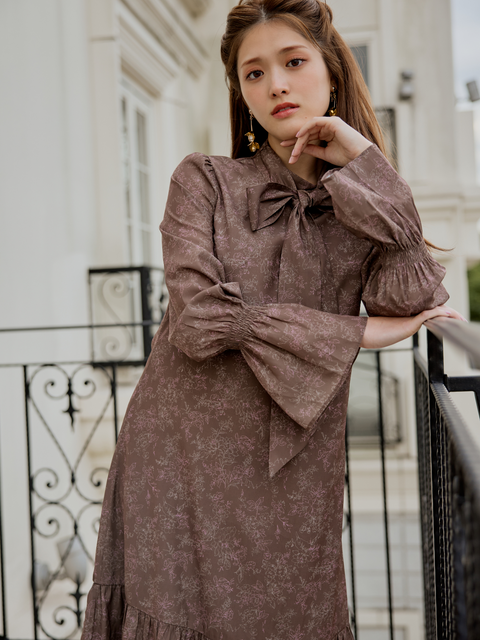 Winter Flower Dress LANTINAM