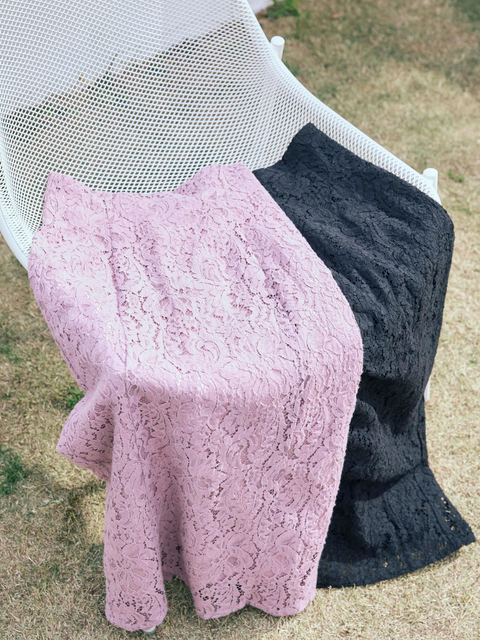 Lace Pencil Skirt